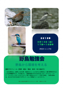 野鳥勉強会1